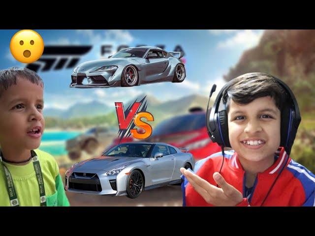 TOYOTA SUPRA VS GTR WITH KUNALI ︱FORZA HORIZON 5