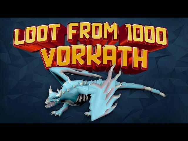 Loot From 1000 Vorkath