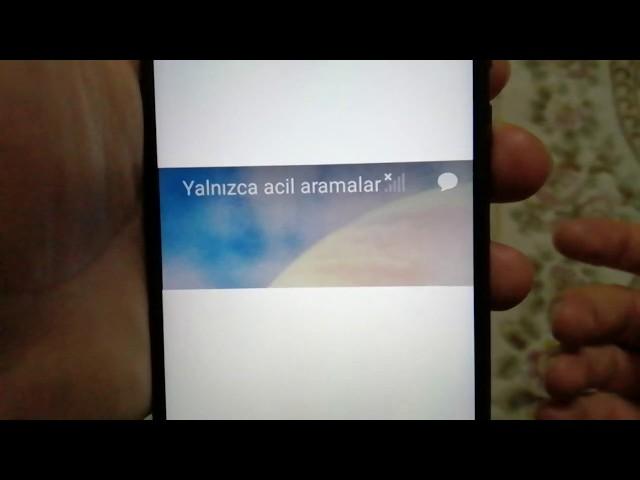 Telefon Yanlızca Acil Aramalar Sorunu Çözümü