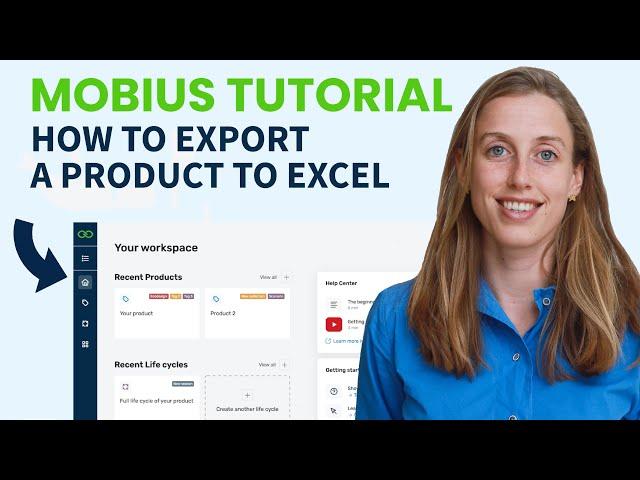 LCA Tutorial - Mobius: How to export products to Excel