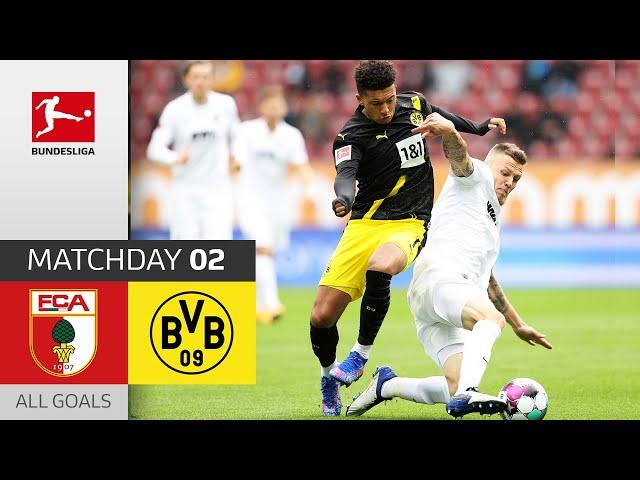 Augsburg surprise! | FC Augsburg - Borussia Dortmund | 2-0 | All Goals | Matchday 2 – 2020/21