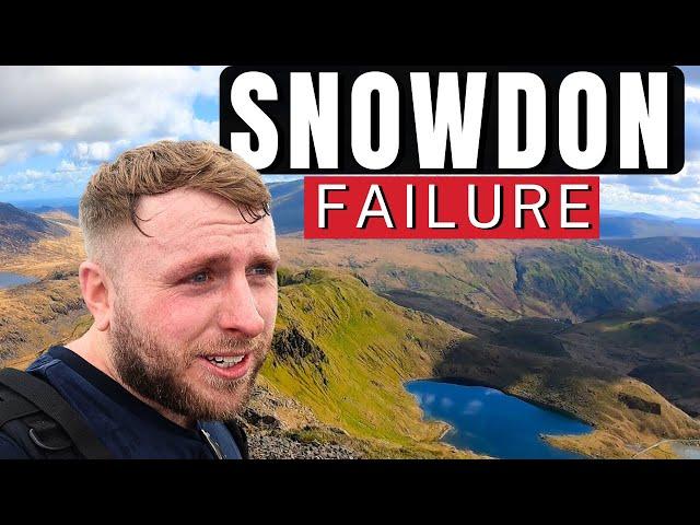 We attempted the HARDEST route up Snowdon & FAILED! Crib Goch 