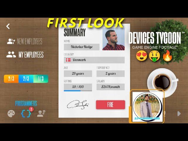 DEVICES TYCOON FIRST LOOK | WALKTHROUGH 