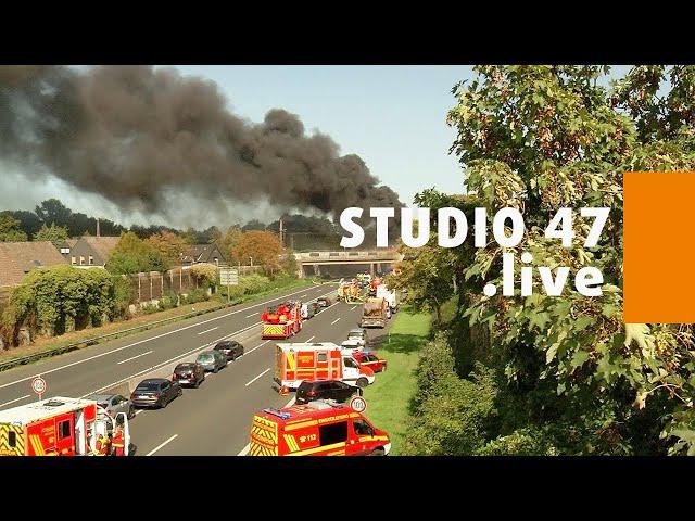 STUDIO 47 .live | TANKLASTER GERÄT AUF A40 BEI MÜLHEIM-STYRUM IN BRAND