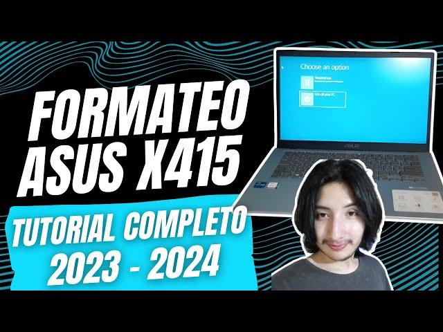 Como FORMATEAR cualquier NOTEBOOK ASUS desde CERO - Incluye SOLUCIÓN si no reconoce ALMACENAMIENTO.