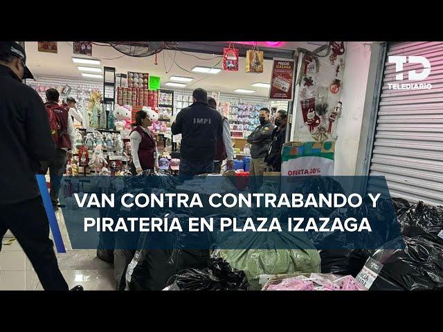 Autoridades "les caen" a vendedores de productos chinos en Centro de CdMx