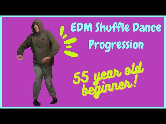 Shuffle Dance Over 50 Progression - Learning How to Shuffle Dance as a Total Beginner in My Mid 50s