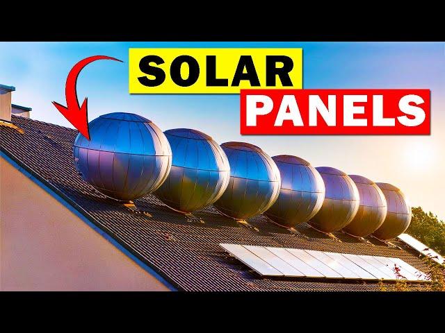 How These Round Solar Panels Make 36% More Electricity?