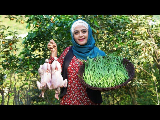 Chicken and Garlic Stew | A Delicious and Fragrant Local Dish | Rural Cuisine