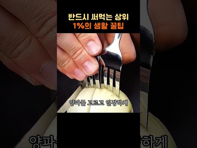 반드시 쓰게되는 상위 1%의 생활 꿀팁