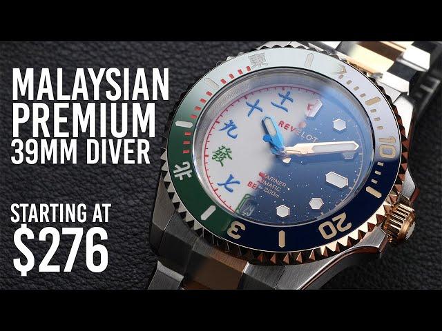 One of the best affordable divers, now in 39mm - Revelot Hexmariner