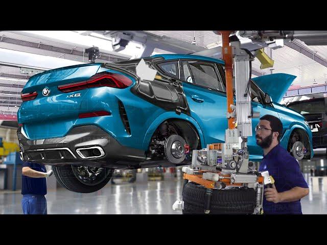 Inside US Mega Factory Producing The Massive BMW X6 - Production Line