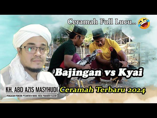 Ceramah KH. ABDUL AZIS MASYHUDI Terbaru 2024 || Live Masjid Baitul Muttaqin Larangan Luar