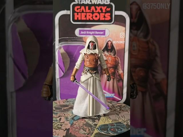 Star Wars: The Vintage Collection Galaxy of Heroes Jedi Knight Revan 3.75 inch figure #hasbro #revan