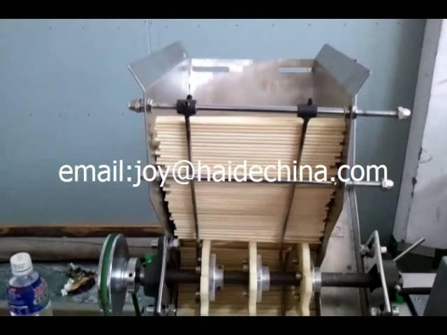 80,automatic napkin and chopsticks packaging machine