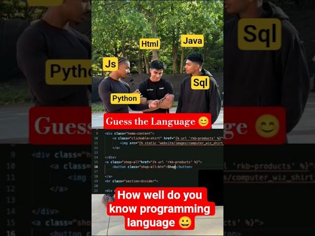 How well do you know Programming?   #tech #computerscience #techworld #coding