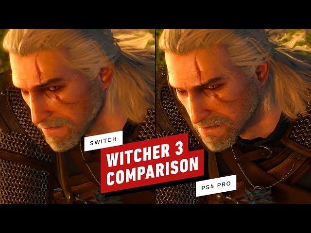 The Witcher 3 Graphics Comparison: Nintendo Switch vs. PS4 Pro