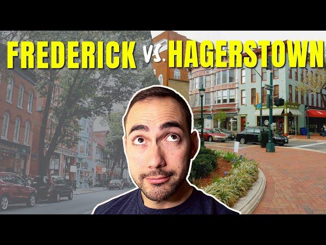 Living in Frederick vs Hagerstown Maryland