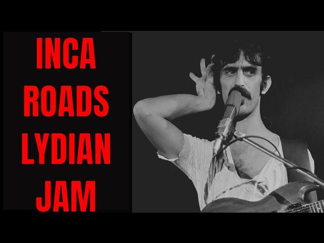 Inca Roads Lydian Frank Zappa Style Guitar Jam Track (C Lydian)