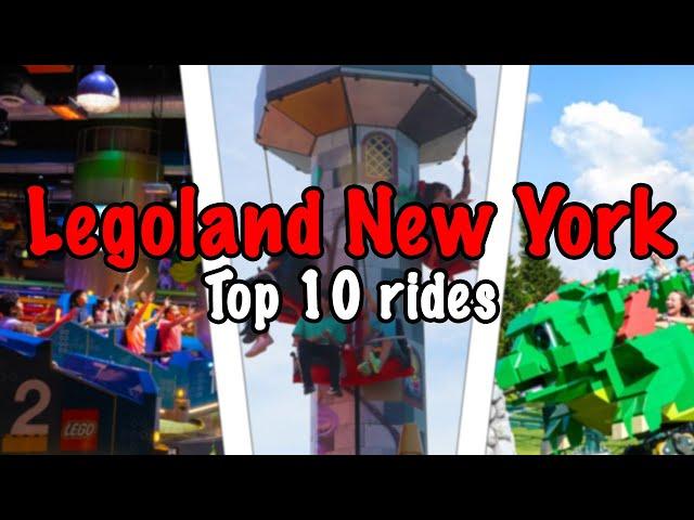 Top 10 rides at Legoland New York | 2022