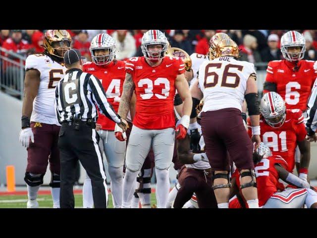 Jack Sawyer highlights vs Minnesota: 3.5 TFLs 1 Sack 1 FF 1 QB Hit (2023)