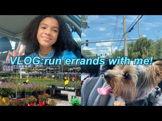 VLOG: run errands with me! | Mya’s Portfolio