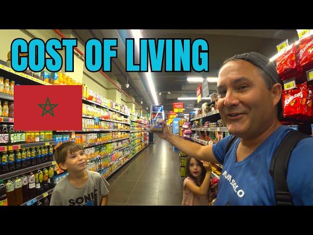 How Expensive Is It In MOROCCO?  FULL SUPERMARKET TOUR