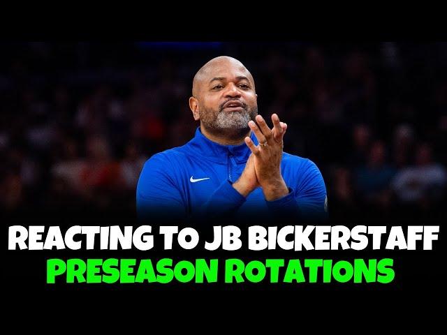 JB Bickerstaff Preseason Rotations Reactions? Did He Hint Who The Starting Five Might Be?