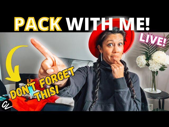 Virgin Voyages PACKING GUIDE | Pack with me LIVE!