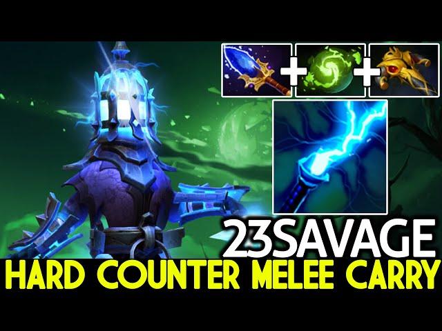 23SAVAGE [Razor] Hard Counter Melee Carry with Refresher + BKB Dota 2