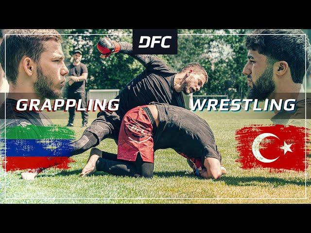 Türkisch-WRESTLER vs Dagestani-GRAPPLER | MMA Streetfight |  DFC