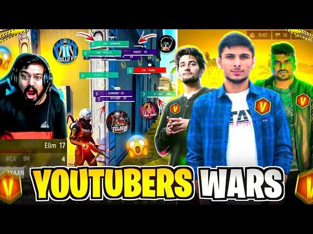 Youtubers Proved Themselves  | Agressive Tournament Gameplay | NONSTOP GAMING. ANKUSH FF