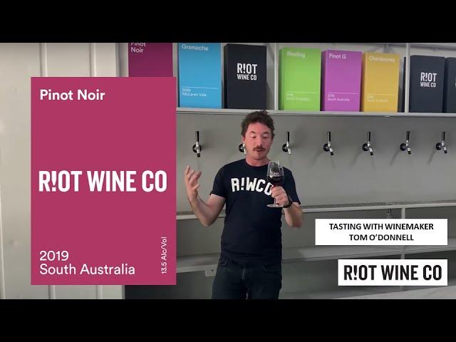 Tasting 2019 Pinot Noir - Riot Wine Co