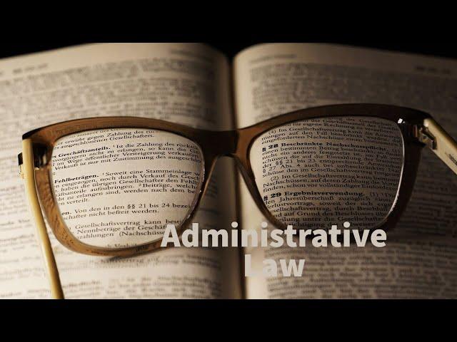 Introduction to Administrative Law