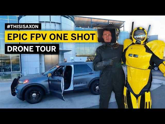 #ThisIsAxon - Epic FPV Drone One Take Tour of Axon HQ