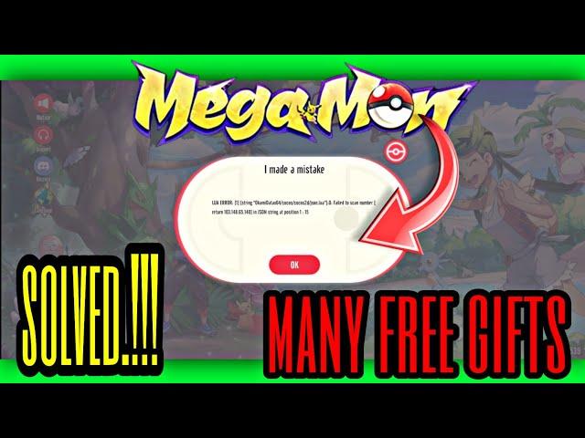 LOGIN FAILED In MEGAMON | POCKET ARENA #megamon