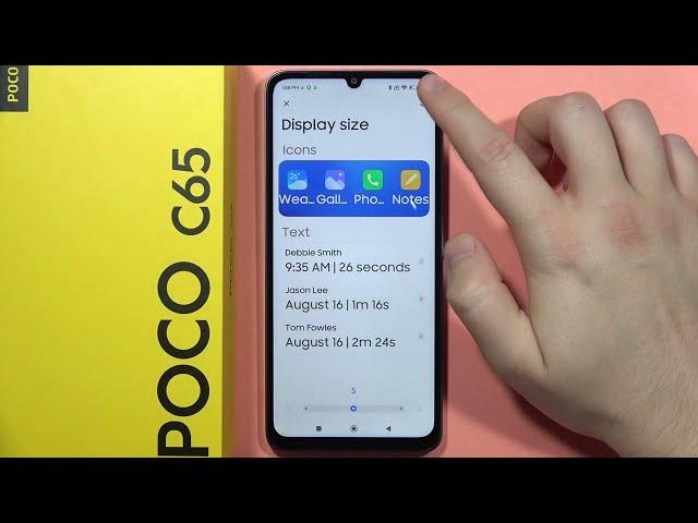 POCO C65: Change DPI - Edit Screen Size #pocophone