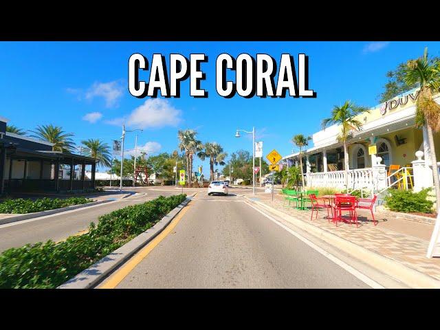 Cape Coral Florida - Driving Through