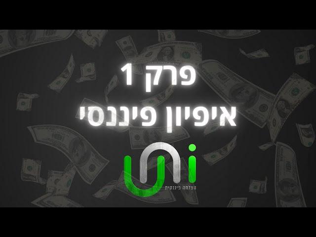 פרק 1 - השלב הראשון בעסקת נדל"ן: איפיון פיננסי
