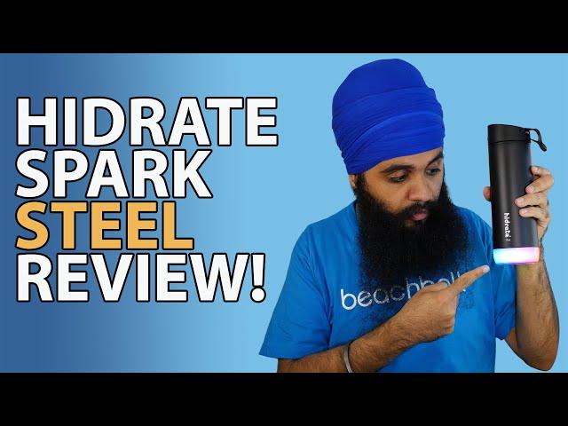 Hidrate Spark STEEL Smart Water Bottle Review (my honest thoughts)