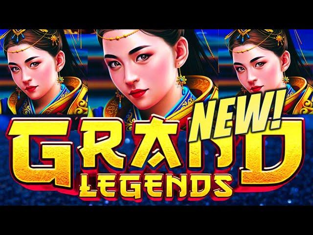 NEW! MAGIC WARRIOR ️ GRAND LEGENDS Slot Machine (Aristocrat)