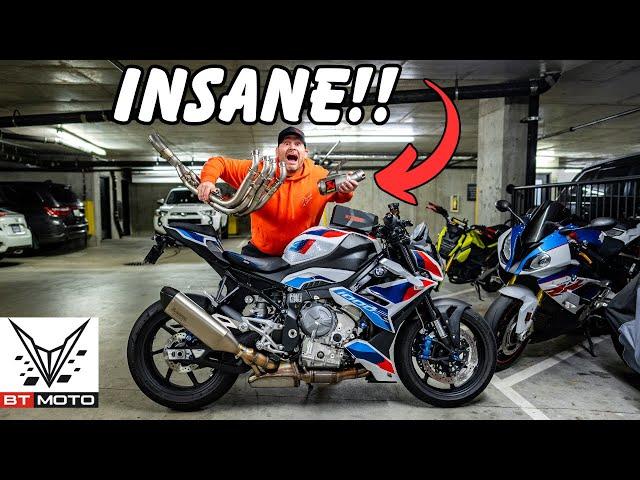 M1000R AKRAPOVIC EXHAUST, FULL TITANIUM (UNBOXING)