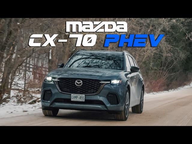 2025 Mazda CX-70 PHEV // 53 MPG!!! Cold Weather Test – How Bad Is the Range Loss?