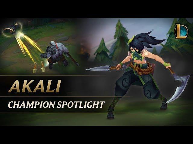 Champion Spotlight: Akali | Gameplay – League of Legends