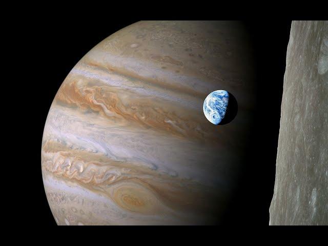 Jupiter REAL NASA Voyager Recordings 8 hours Relax