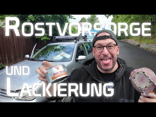 FENSTERFOLIE und LACKARBEITEN am 800 Euro-Auto! | DIY | Mit SCHROTT 5.500km durch EUROPA | Teil 6