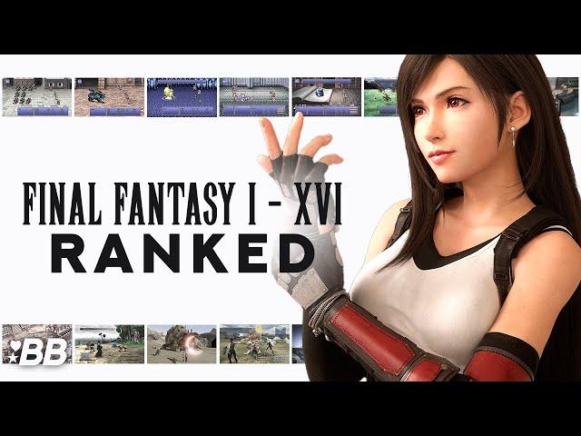 We Ranked ALL 16 FINAL FANTASY Games! | Backlog Battle