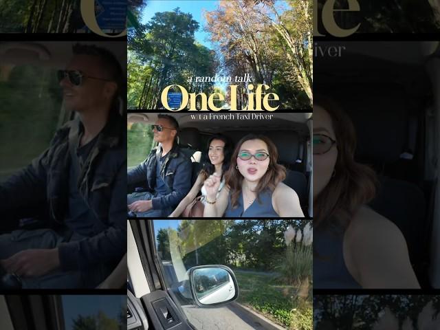 A random talk one life with a France taxi driver #trinhmeow #lifestyle