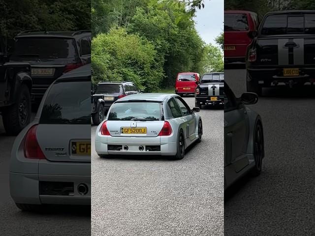 The Rear Wheel Drive Renault Clio V6!  #carspotting #clio #renault #french  #automobile