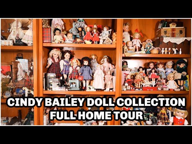 FULL DOLL COLLECTION TOUR WITH CINDY BAILEY | VINTAGE DOLLS | FRENCH ANTIQUE | HUGE COLLECTION